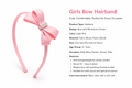 Girls Bow Hairband